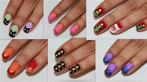 easy nail art  beginners diy nail design youtube