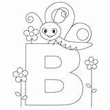 Alphabet Coloring Pages Printable Letter Kids Getdrawings sketch template