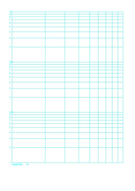 top  log paper templates      format