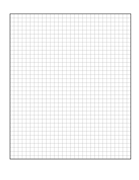 printable blank graph paper template
