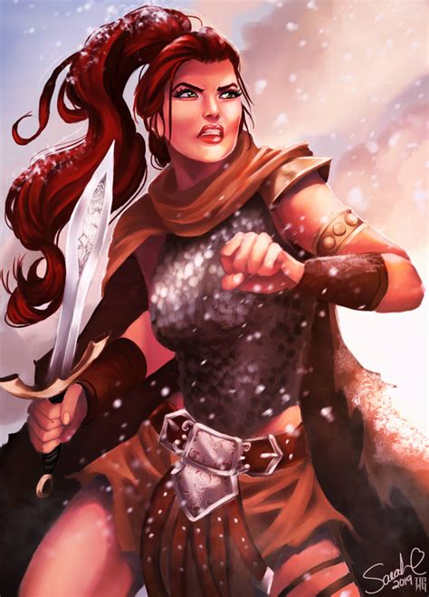 Red Sonja By Forty Fathoms On Deviantart