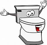 Toilet Toilette Flush Latrine Freesvg Bidet Openclipart อง น Potty Clipartmag Urge sketch template