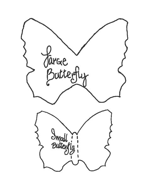 butterfly template butterfly