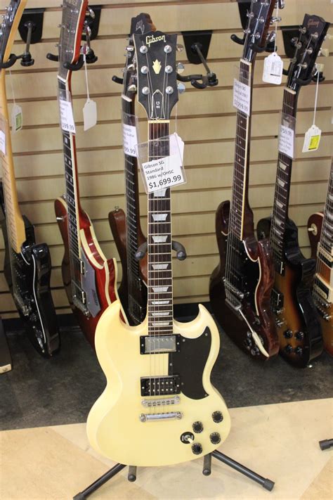 gibson sg standard  vintage electric guitar  teds pawn shop