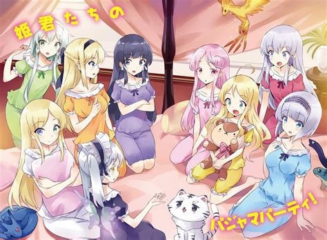 Anime Like Isekai Wa Smartphone Anyway As An Isekai Harem Anime