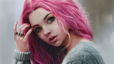 pink hair wallpapers top  pink hair backgrounds wallpaperaccess