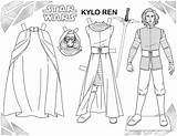 Ren Kylo Coloring Pages Kids Printable sketch template