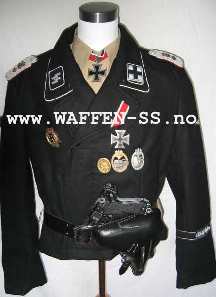 Waffen Ss No J Peiper Ss Panzer Uniform