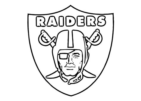 raiders logo drawing  getdrawings
