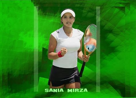 Sania Mirza Latest Hd Walpaper 2014 3d Tennis Wallpaper