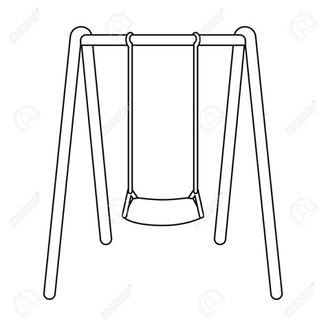 swings clipart black  white   cliparts  images