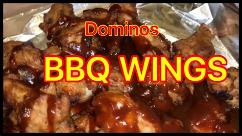 bbq wings  dominos youtube