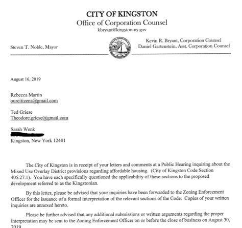 kingstoncitizensorg challenges kingstonian applicants zoning