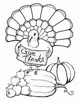 Chalk Coloring Pages Turkey Getcolorings Colorin sketch template