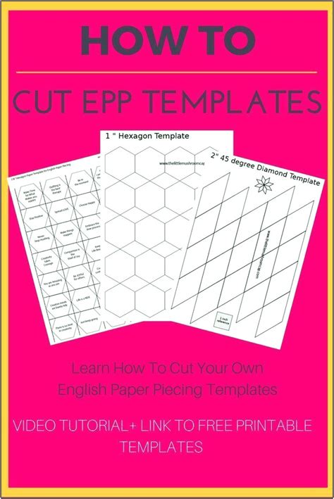 printable english paper piecing templates resume  gallery