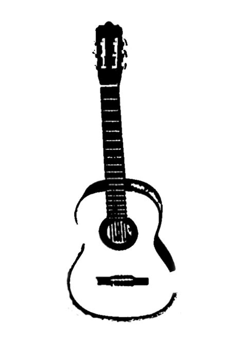 guitar stencil  luna papillio  deviantart