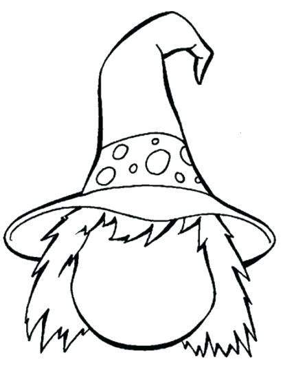 witch hat drawing  getdrawings