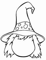 Witch Coloring Pages Hat Printable Halloween Color Face Witches Sheets Print Kids Mandala Google Scary Drawing Colouring Adults Getdrawings Adult sketch template