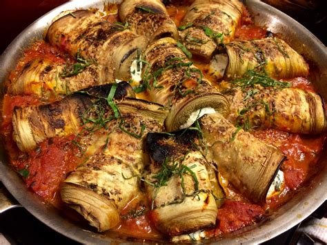 eggplant involtini [x post r food] vegetarianfoodporn