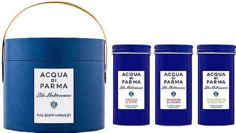 Acqua Di Parma Blu Mediterraneo Set Soap 3x70g Makeup Ro