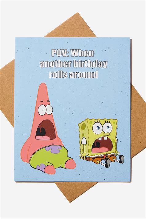 funny birthday card stationery backpacks and homewares typo