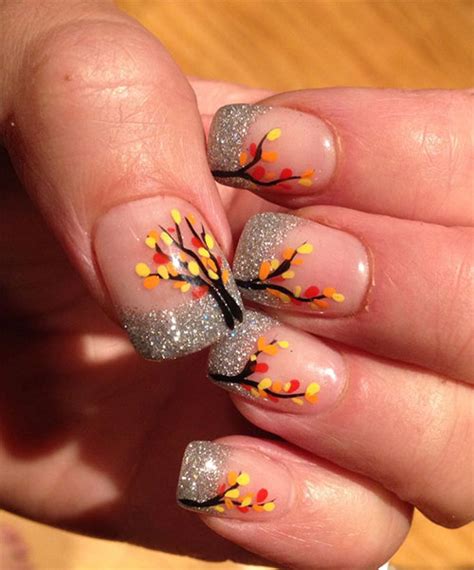 15 Cute And Easy Fall Autumn Nail Art Designs And Ideas 2015 Fabulous