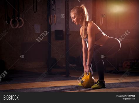 Attractive Blonde Girl Image And Photo Free Trial Bigstock