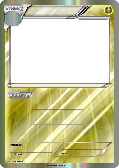 pokemon card blank template imgflip