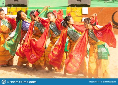 Traditional Naga Dance Being Performed By Womenfolk In Kisama Heritage