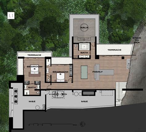 house design villa amanzi location  floor plan phuket thailand