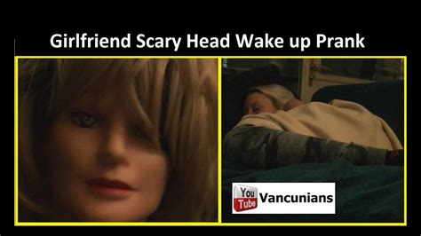 Scary Head Wake Up Prank On Girlfriend Gf Prank Vanlife Youtube