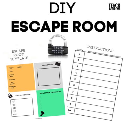 escape room template