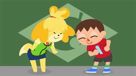 Isabelle And Villager S Swinging Moves [animation By