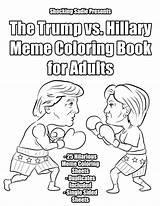 Coloring Pages Meme Trump Colouring Donald Color Getdrawings Print Getcolorings sketch template