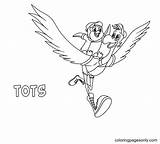 Pip Tots sketch template