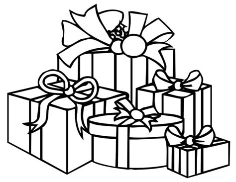 lot  gifts coloring page coloring sky