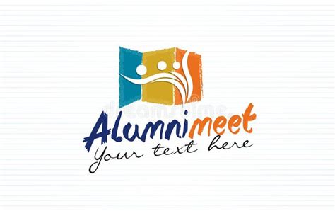 alumni meet logo design   group sponsored paid paid