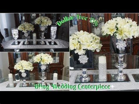 diy dollar tree wedding bling centerpieces