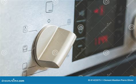 switch   electric oven stock image image  position