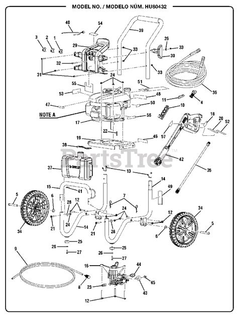 husky  pressure washer parts diagram seeds wiring