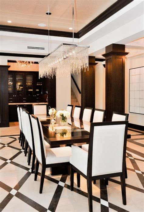 high  contemporary dining room designs