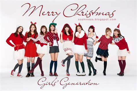 Girls Generation Snsd Profiles Pictures Wallpapers Merry Christmas