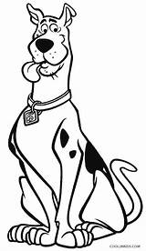 Scooby Doo Coloring Pages Printable Kids sketch template
