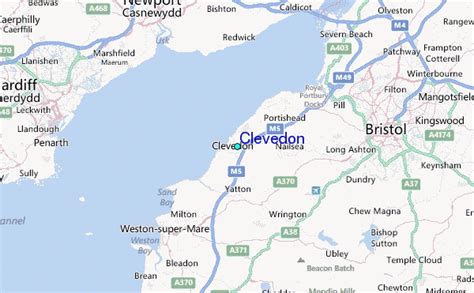 Clevedon Tide Station Location Guide