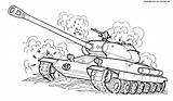 Tanks Tank Coloring Transport Heavy Light sketch template
