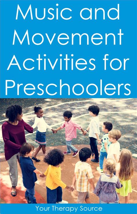 movement activities  preschoolers  therapy source