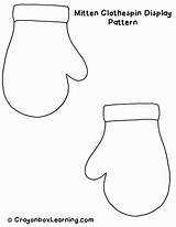 Mitten Mittens Handschuhe Teaching Vorlagen Freeprintabletm Clothespin Zentangle sketch template