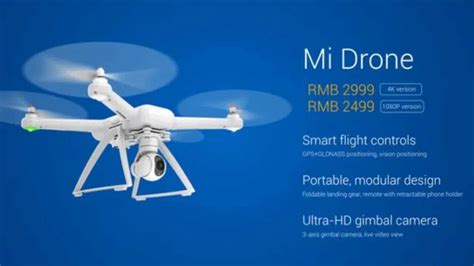 xiaomi unveils  mi drone  affordable  modular quadcopter youtube