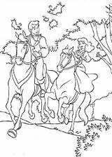 Coloring Horse Princess Prince Riding Pages Cinderella Drawing Charming Horses Kids Girl Color Getdrawings Printable Getcolorings Holiday Popular Choose Board sketch template
