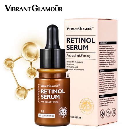 vibrant glamour double retinol serum anti aging firming ml vibrantglamour